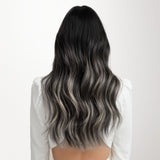 Extensiones de cabello con clip sin costuras