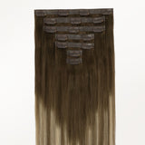 BLEACH BLONDE BALAYAGE (3/8/613) NAHTLOSE CLIP-INS