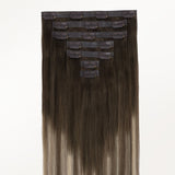 Bleach Blonde Balayage (3/8/613) Seamless Clip-Ins (130g-160g)