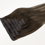 Extensiones de cabello con clip sin costuras