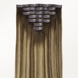 Extensiones de cabello con clip sin costuras