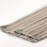 Dark Blonde Highlighted Bleach Blonde (18A/613A) Seamless Clip-Ins (130g-160g)