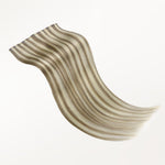 Golden Blonde Highlights (8/22) Seamless Clip-Ins (130g-150g) – 100% Remy Human Hair by GOO GOO Hair.