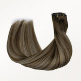 Extensiones de cabello con clip sin costuras
