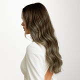 Extensiones de cabello con clip sin costuras