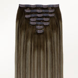 Extensiones de cabello con clip sin costuras