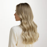 Extensiones de cabello con clip sin costuras