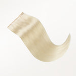 Platinum Blonde (60A) Seamless Clip-Ins (130g-150g) – 100% Remy Human Hair by GOO GOO Hair.