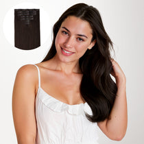 Chocolate Brown (4A) Seamless Clip-Ins [Clearance] _100% Remy Human Hair.
