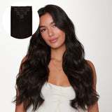 DUNKELBRAUN (2) NAHTLOSE CLIP-INS