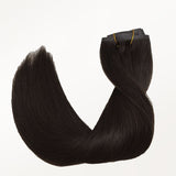 MARRÓN OSCURO (2) CLIP-INS SIN COSTURAS