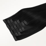 Extensiones de cabello con clip sin costuras