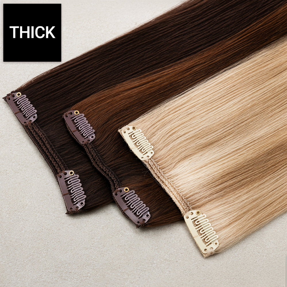 Clip-in-Haarverlängerungen, 150 g