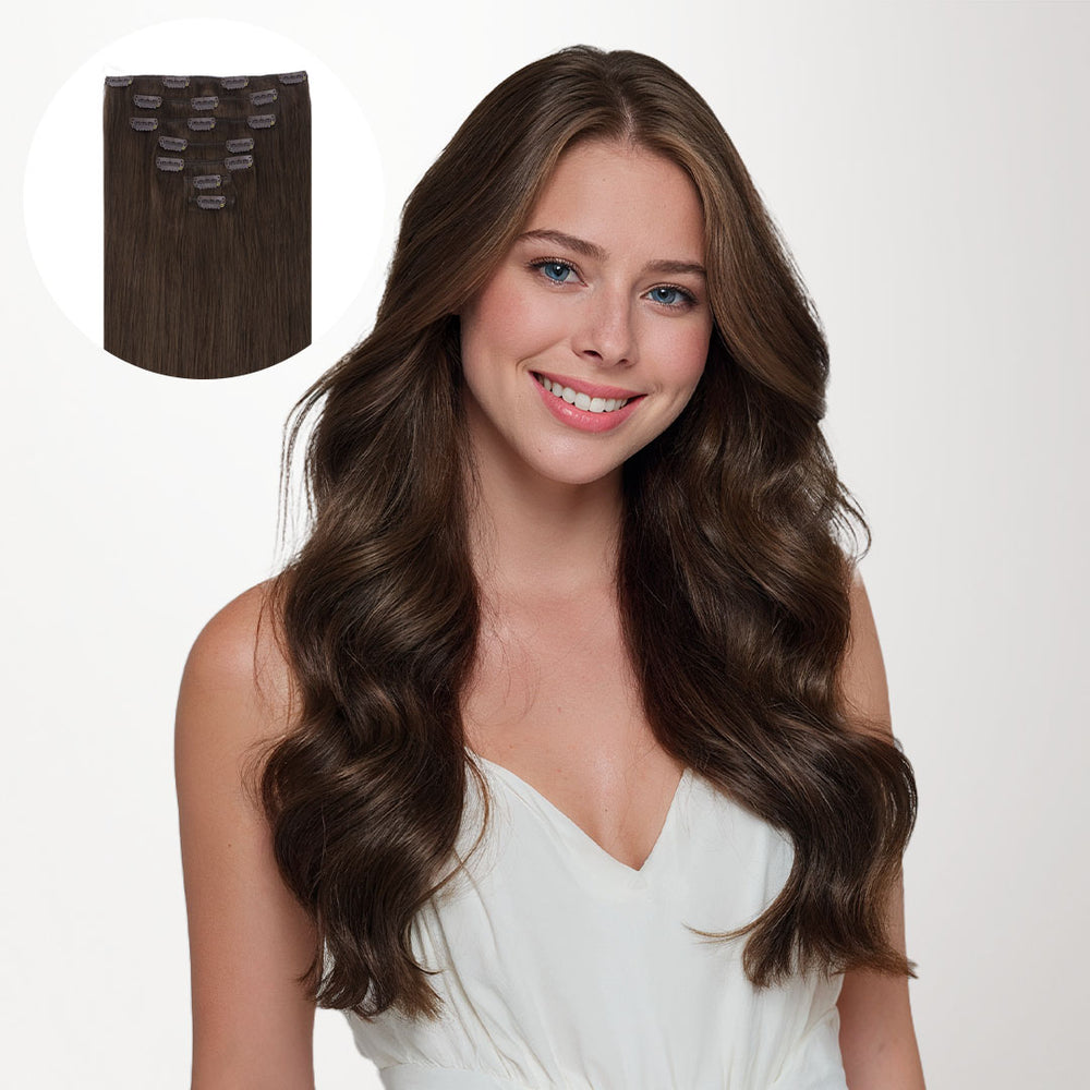 SCHOKOLADE BRAUN (4) 150G CLIP-INS