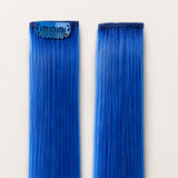  Clip-In Hair Streaks-100% Remy Human Hair extensions and accessories.