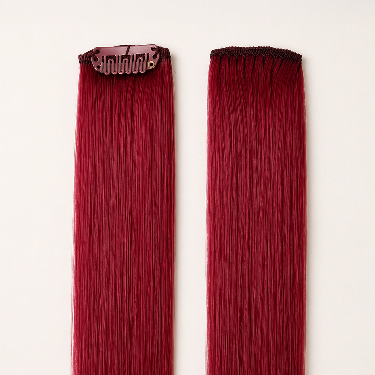  Clip-In Hair Streaks-100% Remy Human Hair extensions and accessories.