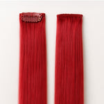  Clip-In Hair Streaks-100% Remy Human Hair extensions and accessories.