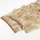 Platinum Blonde (22H) Elf Curly Clip-in Hair Extensions (120-150g)_100% Remy Human Hair.