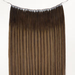  Caramel Blonde Balayage (4/27/4) Feather Weft Hair Extension (50g-60g)_100% Remy Human Hair extensions and accessories.