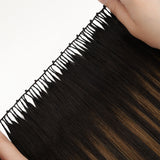  Ash Blonde Highlights (17A/60A) Feather Weft Hair Extension (50g-60g)_100% Remy Human Hair extensions and accessories.