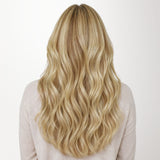 Dirty Blonde Highlights (18D/22F) Feather Weft Hair Extension (50g-120g)