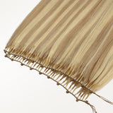 Dirty Blonde Highlights (18D/22F) Feather Weft Hair Extension (50g-120g)