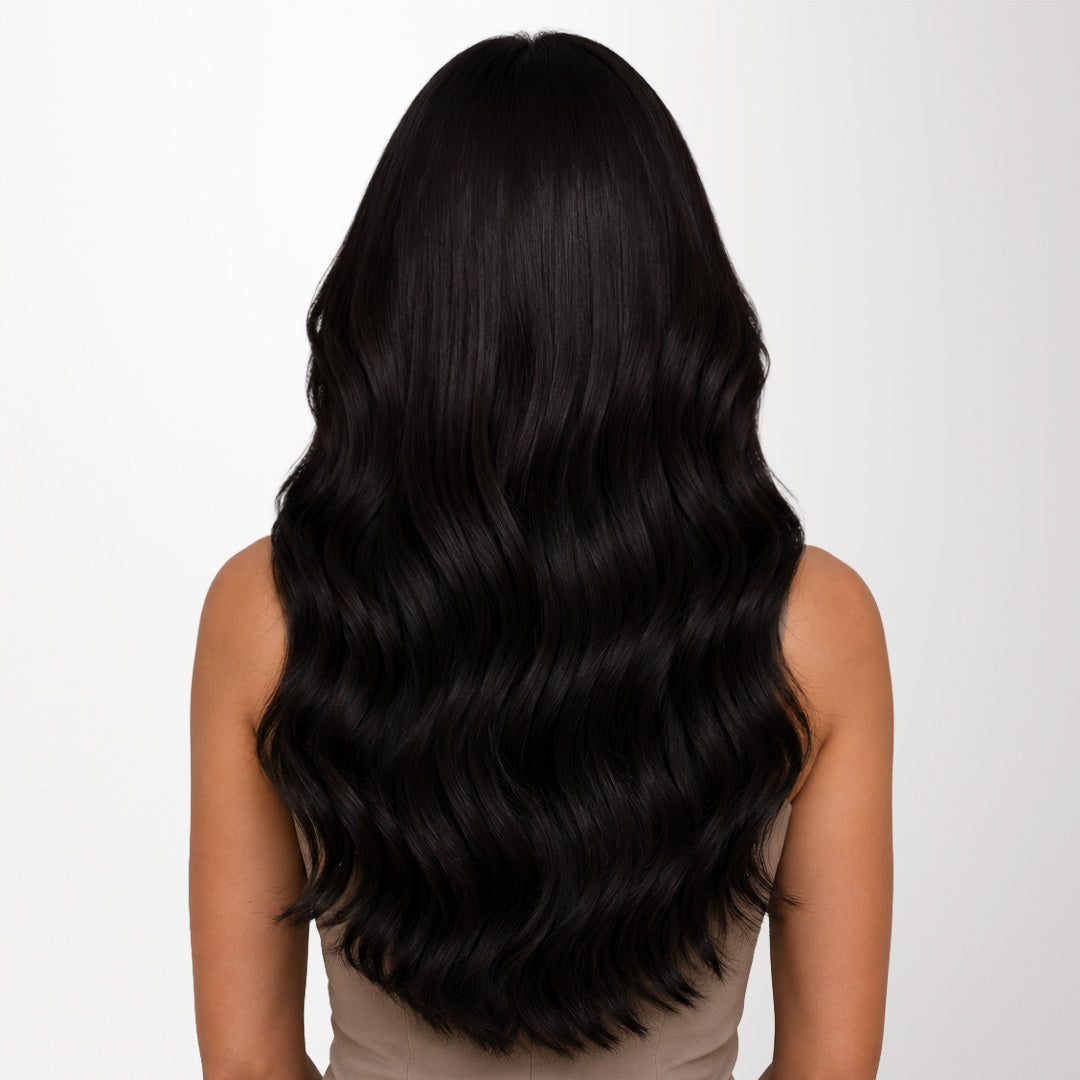  Dark Brown Balayage (2/6/2) Feather Weft Hair Extension (50g-60g)_100% Remy Human Hair extensions and accessories.