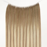  Natural Blonde Balayage (18ET90A) Feather Weft Hair Extension (50g-60g)_100% Remy Human Hair extensions and accessories.