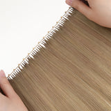  Natural Blonde Balayage (18ET90A) Feather Weft Hair Extension (50g-60g)_100% Remy Human Hair extensions and accessories.