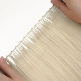 BLEACH BLONDE BALAYAGE (3/8/613) Einnähen von Haarverlängerungen