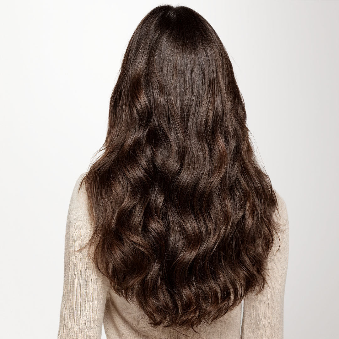 Chocolate Brown (4A) Flat Tip Hair Extensions 60g_100% Remy Human Hair.