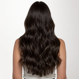 Dark Brown (2) Flat Tip Hair Extensions 60g_100% Remy Human Hair.