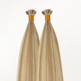 Dirty Blonde Highlights (18D/22F) Flat Tip Hair Extensions 50-60g