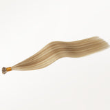 Dirty Blonde Highlights (18D/22F) Flat Tip Hair Extensions 50-60g