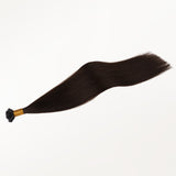 Light Brown (2A) Flat Tip Hair Extensions 50-60g