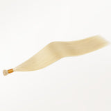 Platinum Blonde (60A) Flat Tip Hair Extensions 50-60g
