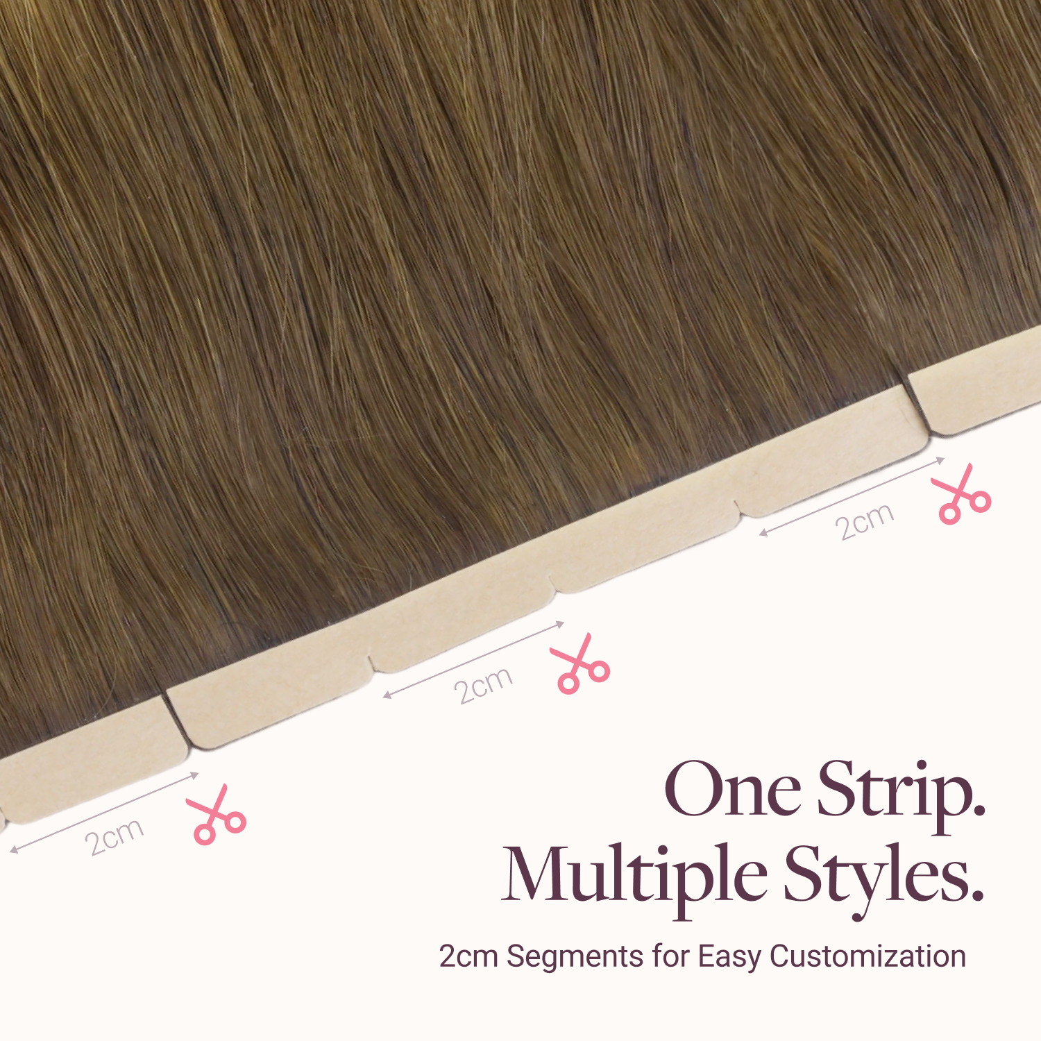  Natural Black (1B) Freedom Tape-Ins 50-100g-100% Remy Human Hair extensions and accessories.