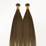 Bleach Blonde Balayage (3/8/613) Flat Tip Hair Extensions 50-120g