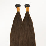  Golden Blonde Highlights (8B/60B) Flat Tip Hair Extensions 50-60g_100% Remy Human Hair extensions and accessories.