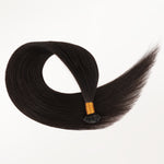  Light Brown (2A) Flat Tip Hair Extensions 50-60g_100% Remy Human Hair extensions and accessories.