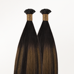  Bleach Blonde Balayage (3/8/613) Flat Tip Hair Extensions 50-60g_100% Remy Human Hair extensions and accessories.