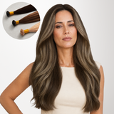 Honey Blonde Balayage (4/26/4) Flat Tip Hair Extensions 50-60g