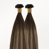 Honey Blonde Balayage (4/26/4) Flat Tip Hair Extensions 50-60g
