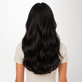 Natural Black (1B) Flat Tip Hair Extensions 50-60g
