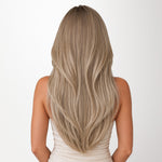  Natural Blonde Balayage (18ET90A) Flat Tip Hair Extensions 50-60g_100% Remy Human Hair extensions and accessories.