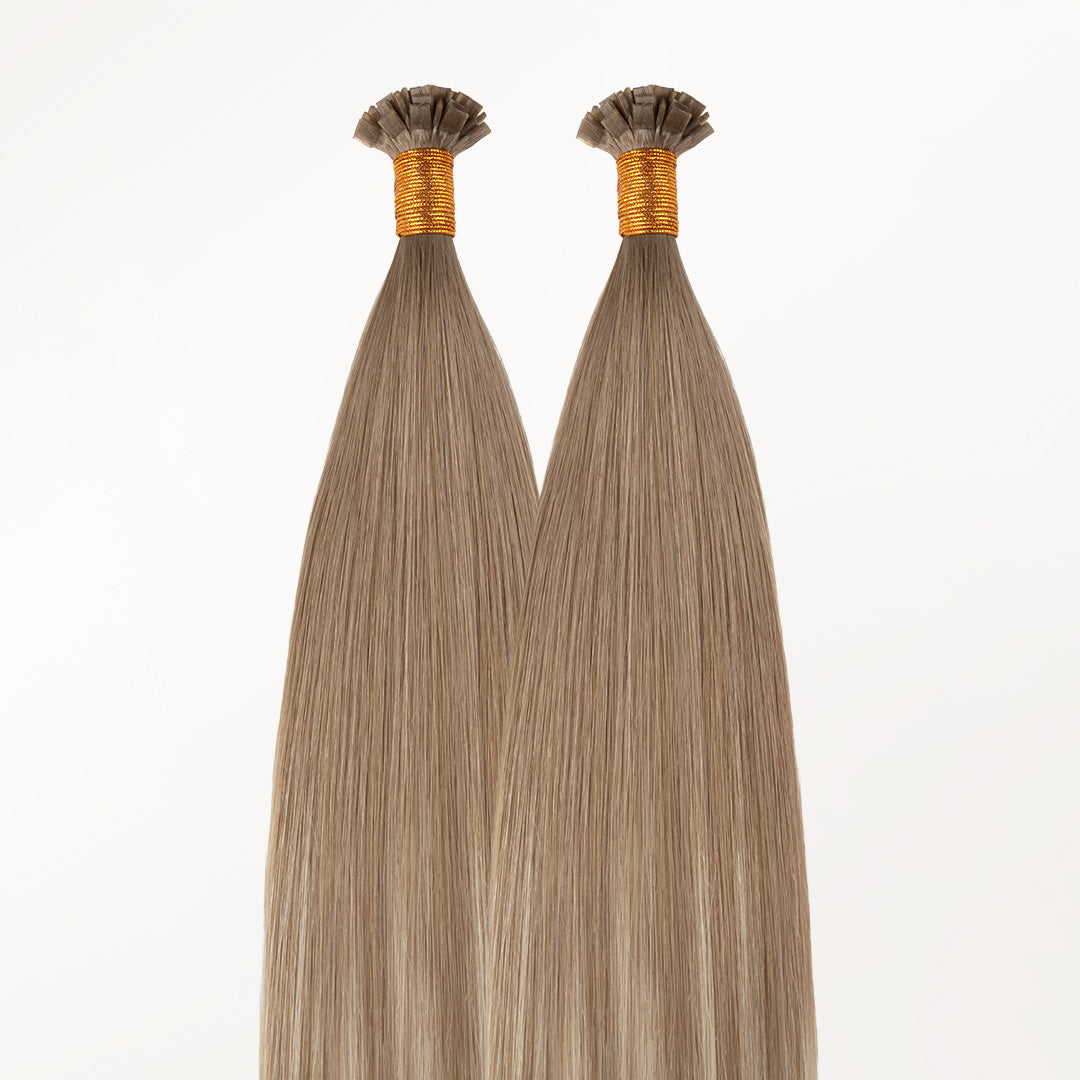  Natural Blonde Balayage (18ET90A) Flat Tip Hair Extensions 50-60g_100% Remy Human Hair extensions and accessories.