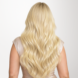  Platinum Blonde (60A) Flat Tip Hair Extensions 50-60g_100% Remy Human Hair extensions and accessories.