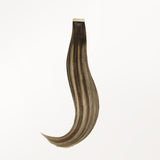  Caramel Blonde Balayage (4/27/4) Silky Straight Tape In Hair Extensions 50g_100% Remy Human Hair.