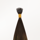 Dark Brown Balayage (2/6/2) SofGrip Nano Pro Tip Hair Extensions 50-100g
