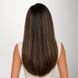Schwarz bis hellblond – Balayage (1B/16/1B) I Tip Haarverlängerungen